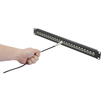 Renkforce 24 poorten BNC-patchpaneel 483 mm (19) 1 HE Ingericht Renkforce 24 poorten BNC-patchpaneel 483 mm (19) 1 HE Ingericht