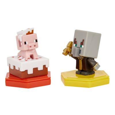 Minecraft Earth Boost Mini Figures 2-Pack - Pig & Undying Evoker Minecraft Earth Boost Mini Figures 2-Pack - Pig & Undying Evoker