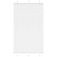 Pliss rolgordijn 115x200 cm stofbreedte 114,4cm polyester wit - thumbnail