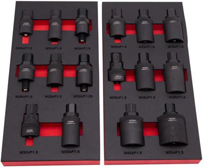 Bikeservice "poolwieltrekker" module-inlay moduleinl bst remover pol inside 16tlg