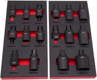 Bikeservice "poolwieltrekker" module-inlay moduleinl bst remover pol inside 16tlg - thumbnail