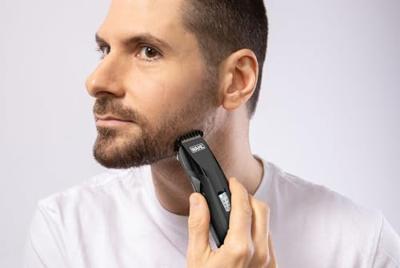 Baardtrimmer - WAHL - Snor & Baard - 3 V - Zwart - thumbnail