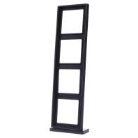 JUNG LS 984 SWM 4 voudig afdekraam LS990 grafiet mat zwart - thumbnail