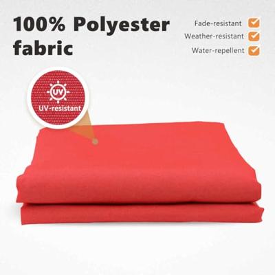 VidaXL Vervangingsdoek voor zonnescherm rood 430 x 345 cm polyester VidaXL Vervangingsdoek voor zonnescherm rood 430 x 345 cm polyester
