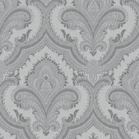 Dutch Wallcoverings Casbah/Bs1 Damask Grey/Silver - Grijs/Zilver - thumbnail