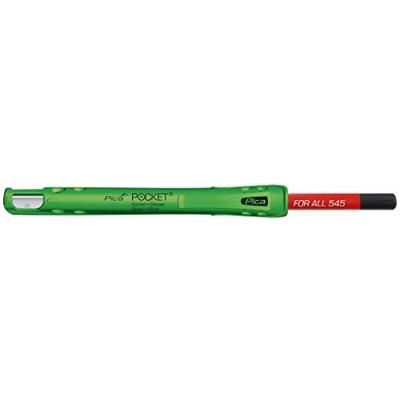 Pica Markeerstift | lengte 23 cm | geslepen v.tegels | gepunt | 100 stuks - 545/24-100 - 545/24-100 - thumbnail