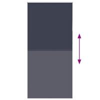 Rolgordijn verduisterend 100x210cm stofbreedte 95,7cm polyester - thumbnail