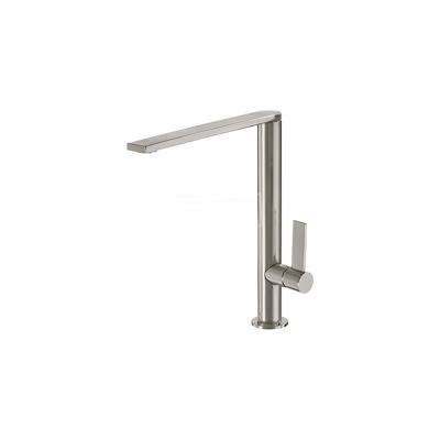 Keukenkraan Tres Top | Opbouw | 360° Draaibaar | Mengkraan | 1-hendel | Rond | RVS look