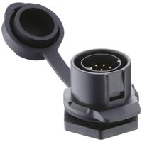 Lutronic 2630 03 T22CB100 Ronde connector Stekker, recht 1 stuk(s) - thumbnail