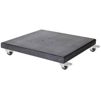 Platinum | Parasolvoet Modena XL Graniet met Wielen | 120 kg