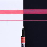 Sakura paint Marker Pen-Touch, medium, fluorescerend rood - thumbnail