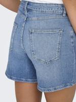 Only Onlgianna Mw Belted Shorts Azg Dnm Noos Korte Broeken Medium Blue Denim - thumbnail