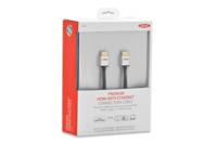 ednet HDMI Aansluitkabel [1x HDMI-stekker - 1x HDMI-stekker] 10.00 m Zwart, Zilver - thumbnail