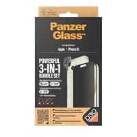 PanzerGlass 3-in-1-Privacy-Pack B1172+P2809 Screenprotector (folie) Apple iPhone 15 1 stuk(s) Meekijkbescherming - thumbnail
