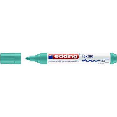 Textielmarker edding 4500 rond 2-3mm vaalgroen | 10 stuks Textielmarker edding 4500 rond 2-3mm vaalgroen | 10 stuks