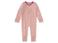 bellybutton Baby meisjes / jongens slaapoverall met omkeerbaar voetdeel, met bio-katoen (62, Lichtroze) - thumbnail