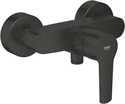 Grohe Start Douchekraan - zonder omstel - koppelingen - HOH=15cm - mat zwart 322792432 Grohe Start Douchekraan - zonder omstel - koppelingen - HOH=15cm - mat zwart 322792432