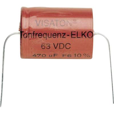 Visaton Elco 100 UF Luidsprekercondensator 100 µF
