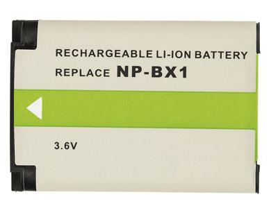 Dörr Foto NP-BX1 Camera-accu Vervangt originele accu NP-BX1 3.6 V 1080 mAh
