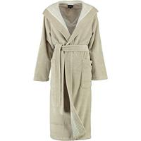 Cawö Cawö Dames Badjas met Capuchon 802 - Graphit 44/46 - thumbnail