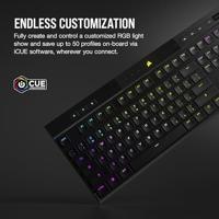 Corsair K100 AIR WIRELESS RGB Ultra-Thin Mechanical gaming toetsenbord - thumbnail