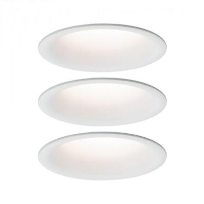 Paulmann LED-inbouwlamp voor badkamer Set van 3 stuks 18.9 W Paulmann LED-inbouwlamp voor badkamer Set van 3 stuks 18.9 W