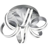 LED Plafondlamp 38W Dimbaar Warm Wit 3000K - Mat Grijs Aluminium - thumbnail