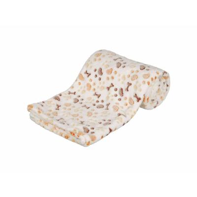 TRIXIE DEKEN LINGO SOFTFLEECE WIT / BEIGE 150X100X2 CM