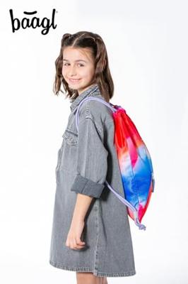 Baagl Regenboog Gymtas met Rits