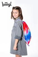 Baagl Regenboog Gymtas met Rits - thumbnail