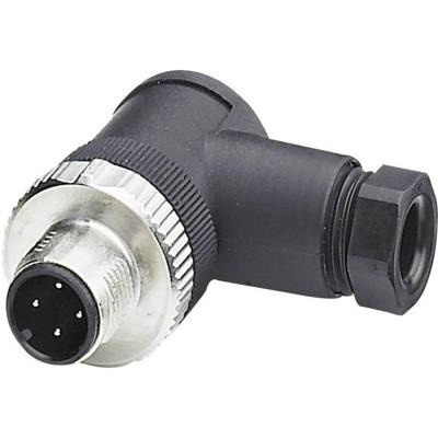 Phoenix Contact 1681101 Sensor/actuator connector, niet geassembleerd M12 Aantal polen (sensoren): 4 Stekker, haaks 1 stuk(s) Piece