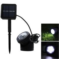 Single-head LED Outdoor waterdichte zonne-onderwater Spotlight floodlight - thumbnail