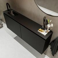 MONDIAZ TURE 120cm toiletmeubel urban. EDEN wastafel urban links 1 kraangat - thumbnail