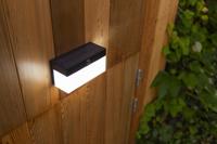 Lutec Zwarte wandlampFran solar - 6941502330 - thumbnail