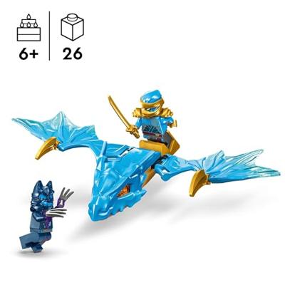 Lego Ninjago 71802 Nyas Rijzende Drakenaanval