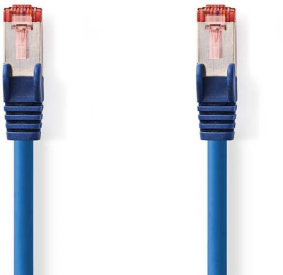 CAT6 S/FTP-Netwerkkabel | RJ45 Male - RJ45 Male | 15 m | Blauw