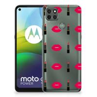 Motorola Moto G9 Power TPU bumper Lipstick Kiss - thumbnail