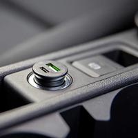 Ansmann InCar Charger CC230PD USB-oplader 30 W 1x USB-A, 1x USB-C USB PD Zwart Auto, Vrachtwagen - thumbnail