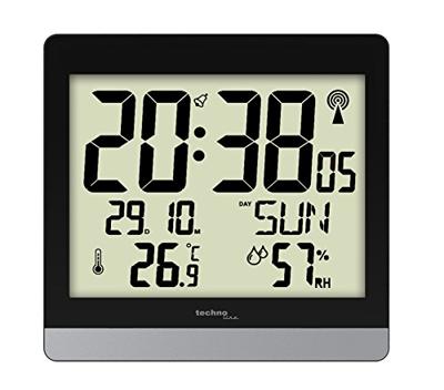 Technoline klok WS 8014, digitaal, radiogestuurd, ft 20 x 2,9 x 18,9 cm Technoline klok WS 8014, digitaal, radiogestuurd, ft 20 x 2,9 x 18,9 cm