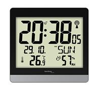 Technoline klok WS 8014, digitaal, radiogestuurd, ft 20 x 2,9 x 18,9 cm - thumbnail