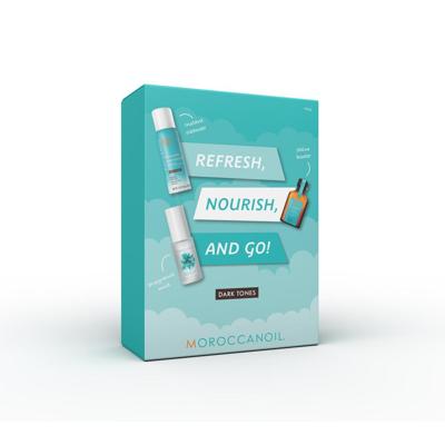 Moroccanoil Refresh, Nourish & Go - Dark Tones Set