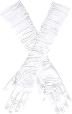 Handschoenen wit Geplooid Hollywood