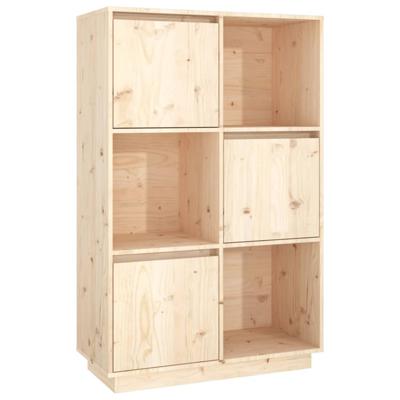 Hoge kast 38x35x117 cm massief grenenhout