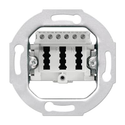 Jung TAE3X6NFNUPO TAE-contactdoos Inzetstuk LS 990, AS 500, CD 500, LS design, LS plus, FD design, A 500, A plus, A creation, CD plus, SL 500 1 stuk(s)