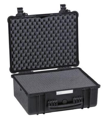 Explorer Cases 4820hl koffer zwart met plukschuim