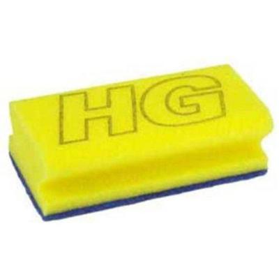 HG Sanitairspons blauw/geel 1 Stuks