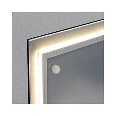 Sigel SI-GL400 Glasmagneetbord Artverum LED 480x480x15 Zwart