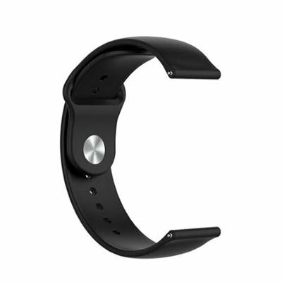 Rubberen sportband - Zwart - Xiaomi Redmi Watch 5 Active / Redmi Watch 5 Lite Rubberen sportband - Zwart - Xiaomi Redmi Watch 5 Active / Redmi Watch 5 Lite