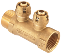 Cornat Steekfitting Verdeelstuk 2X16X1''Ms - VRST662016 - thumbnail