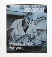 Severin WK3409 Waterkoker 1.7L 2200W RVS/Zwart - thumbnail